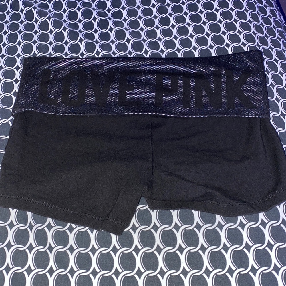 Victoria’s Secret pink yoga shorts